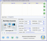 Kingdia iPod Video Converter screenshot